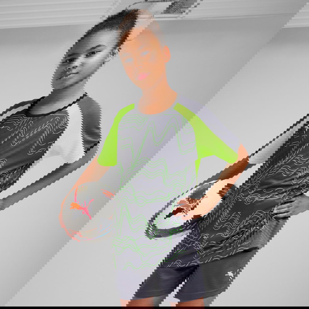 Puma Individualliga Graphic Çocuk Gri Forma