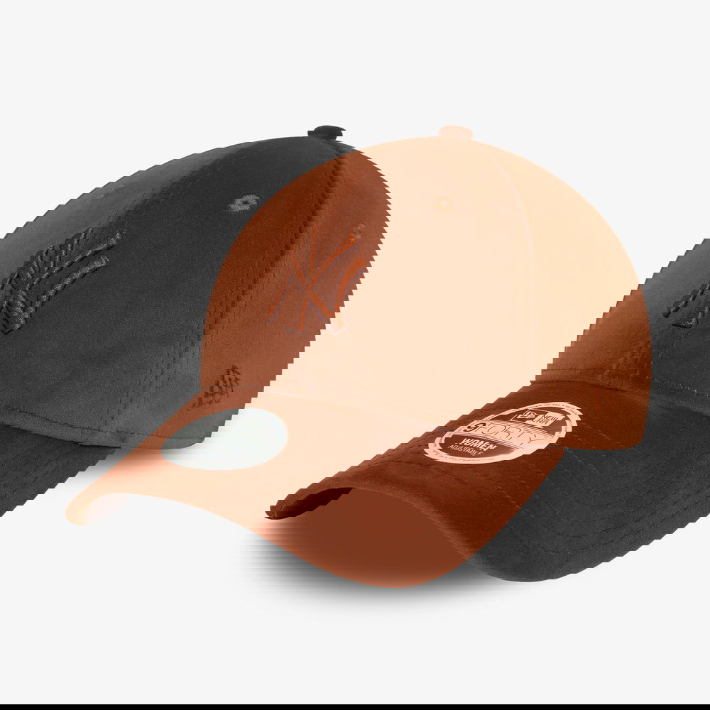 New Era Velour Midi 9Forty Neyyan Ebrebr Kadın Kahverengi Şapka