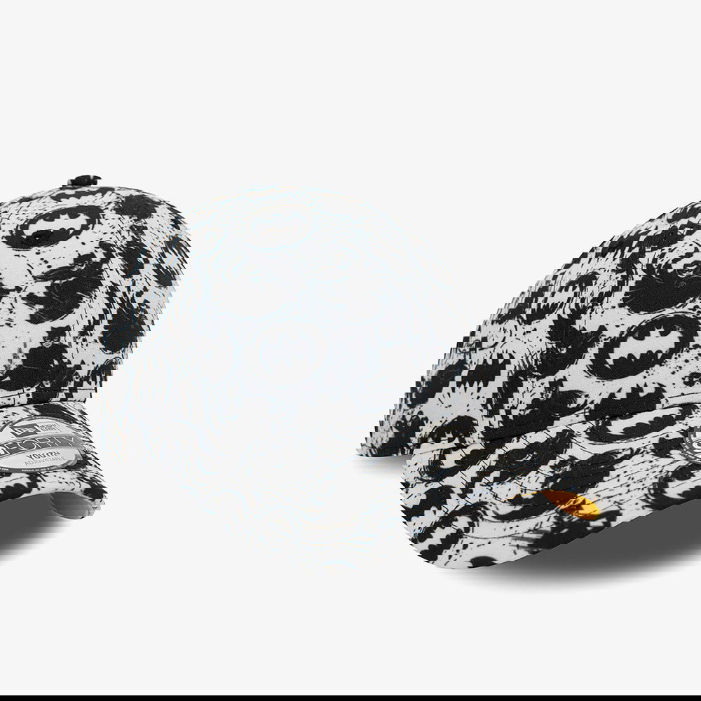 New Era Chyt Super Aop 9Forty Batman Çocuk Beyaz Şapka