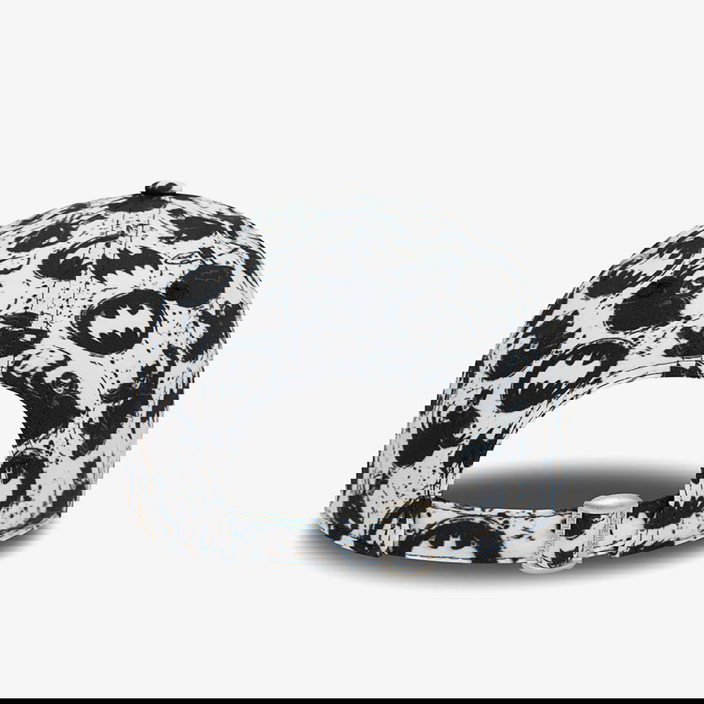 New Era Chyt Super Aop 9Forty Batman Çocuk Beyaz Şapka
