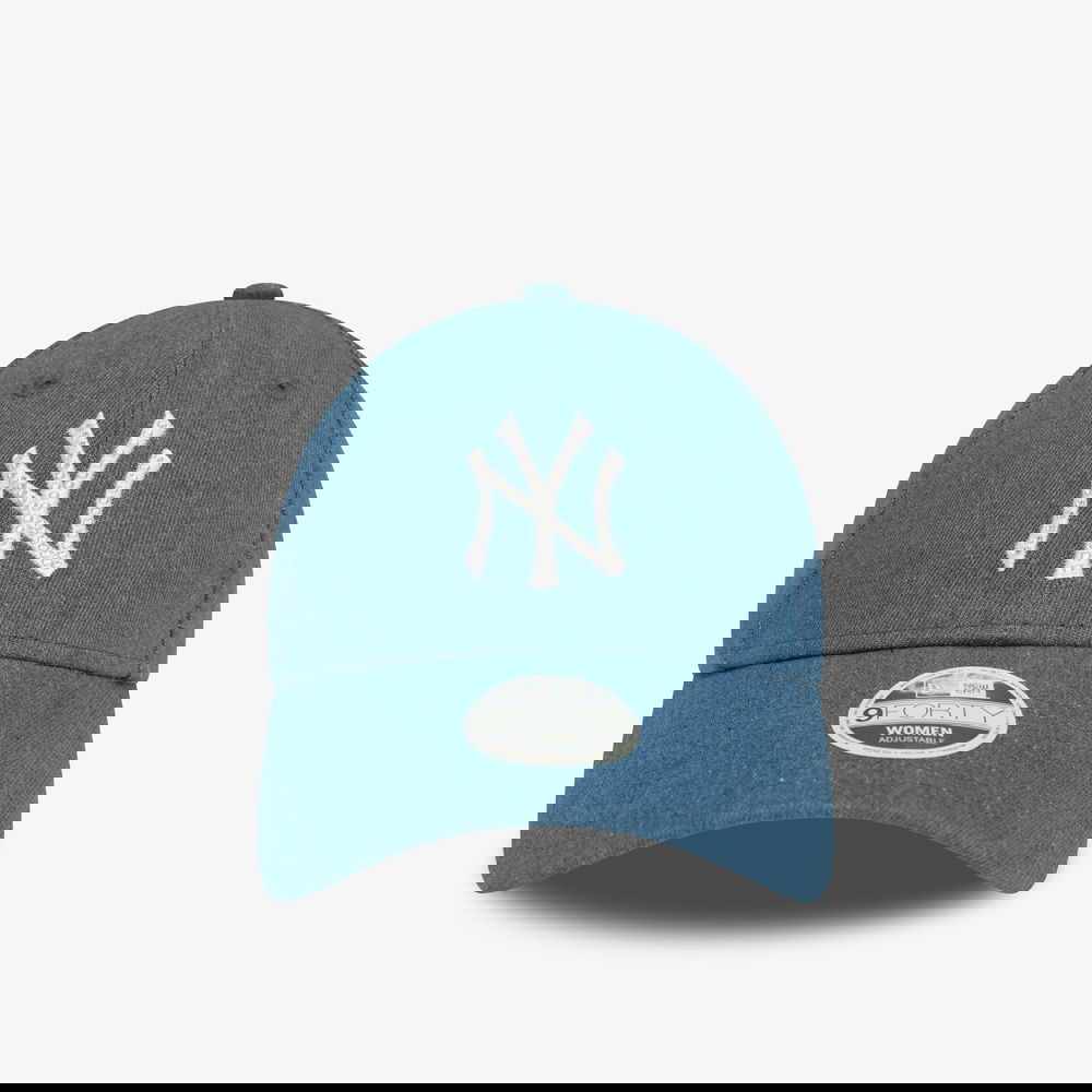 New Era Diamante Denim 9Forty New York Yankees Unisex Lacivert Şapka