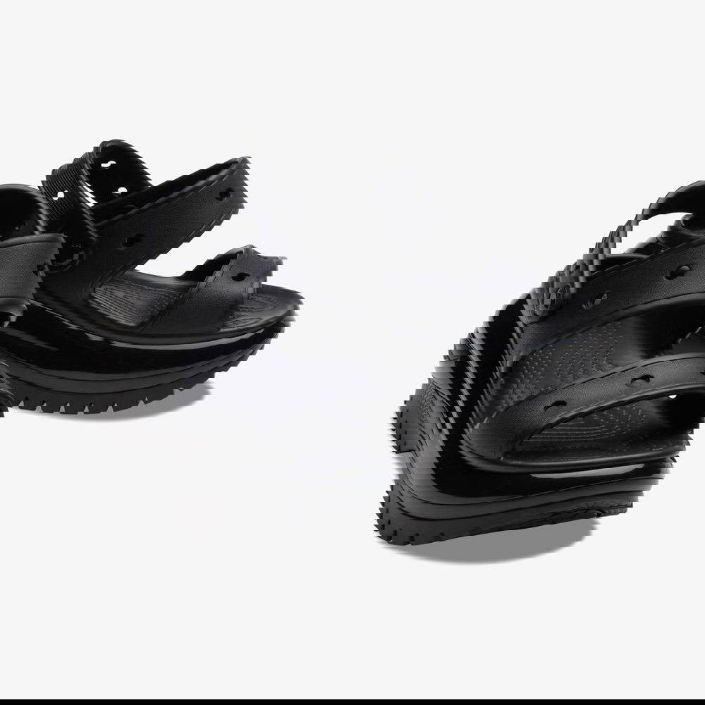 Crocs Mega Crush Sandal Unisex Siyah Sandalet