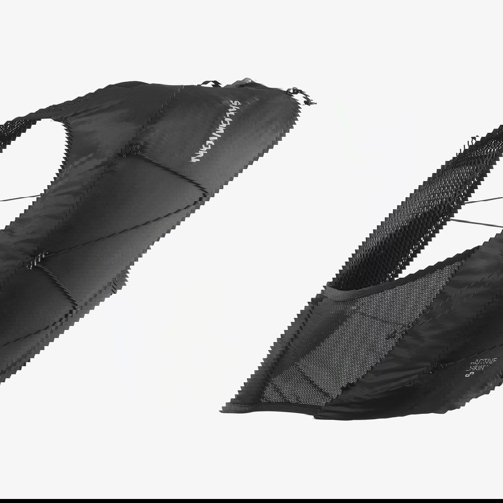 Salomon Act Skin 8 Unisex Siyah Koşu Yeleği