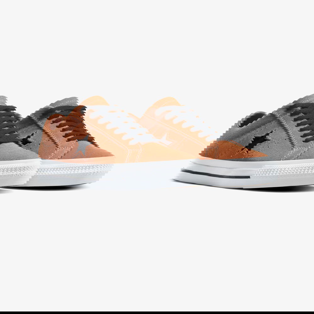 Converse One Star Pro Unisex Turuncu Süet Sneaker
