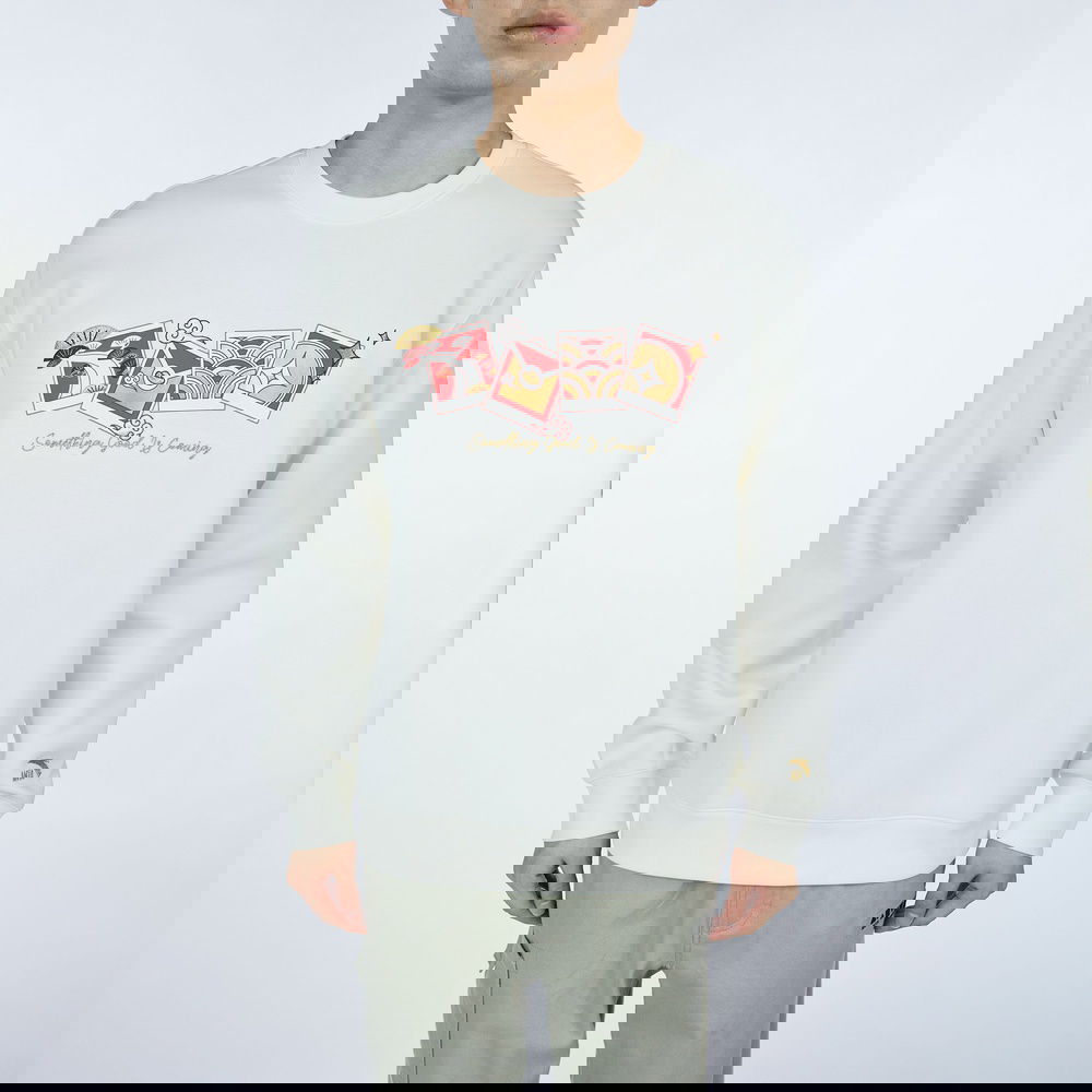 Anta CNY Good Luck Erkek Bej Sweatshirt