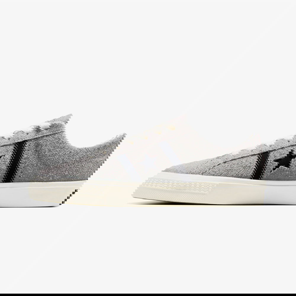 Converse One Star Academy Pro Unisex Gri Süet Sneaker