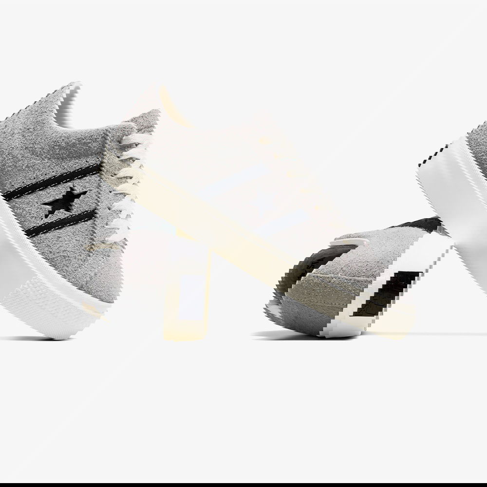 Converse One Star Academy Pro Unisex Gri Süet Sneaker