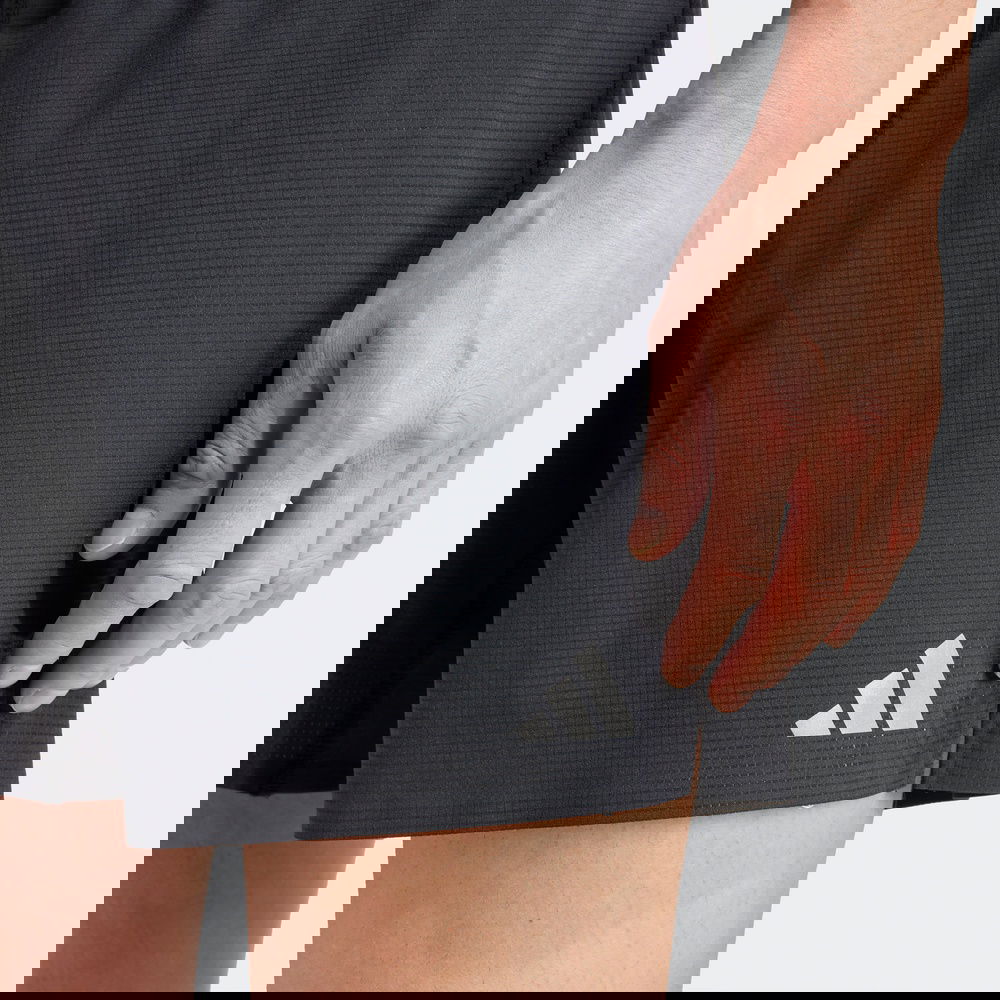 adidas Ultimate HEAT.RDY Erkek Siyah Koşu Şortu