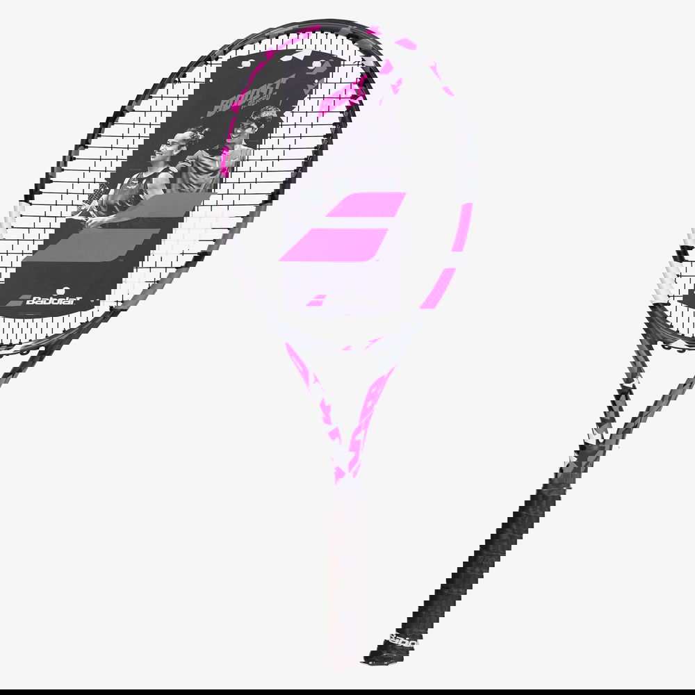 Babolat Boost Aero Pink Strung Unisex Renkli Raket