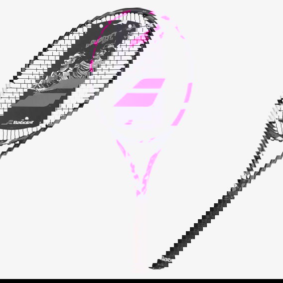 Babolat Boost Aero Pink Strung Unisex Renkli Raket