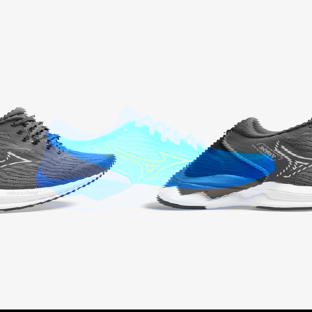 Mizuno Wave Revolt 3 Erkek Mavi Koşu Ayakkabısı