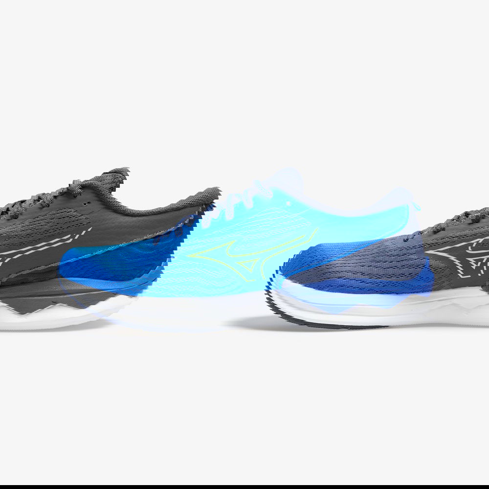 Mizuno Wave Revolt 3 Erkek Mavi Koşu Ayakkabısı