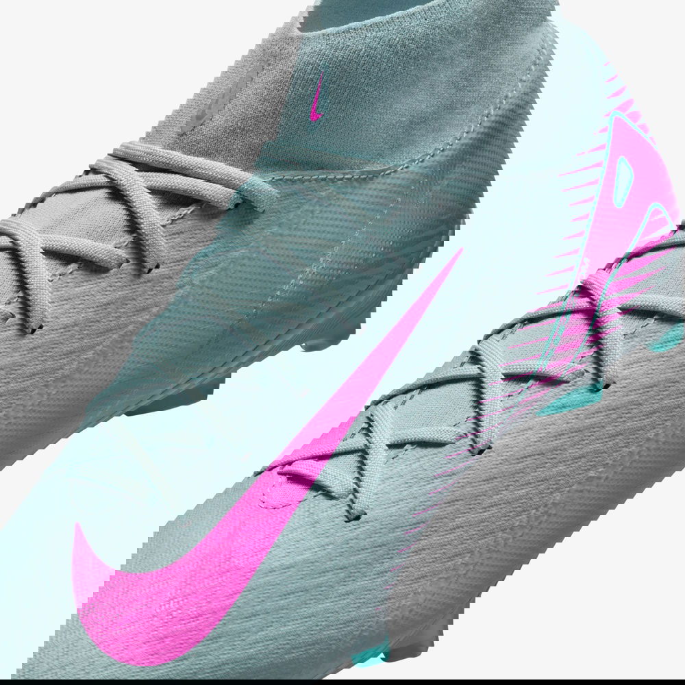 Nike Mercurial Superfly 10 Academy Erkek Yeşil Çim Saha Kramponu