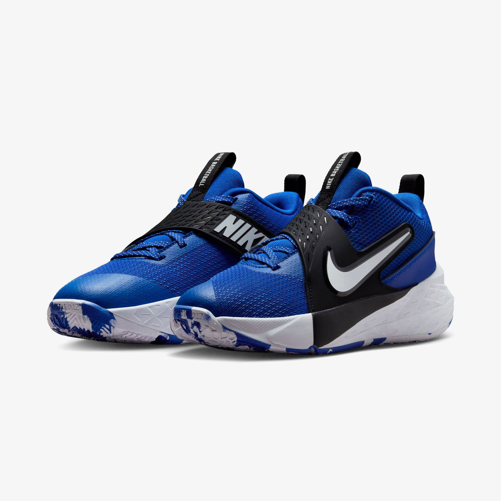 Nike Team Hustle D 12 Çocuk Mavi Basketbol Ayakkabısı