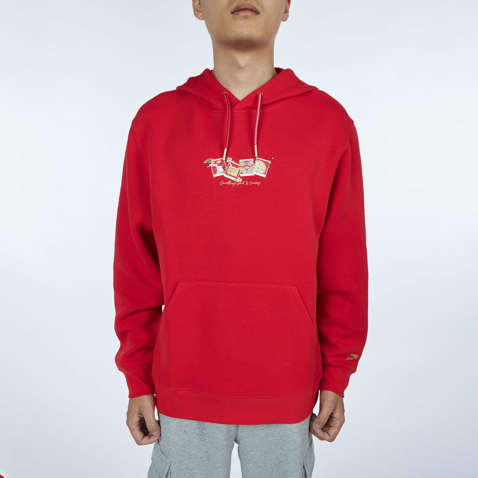 Anta CNY Good Luck Erkek Kırmızı Hoodie