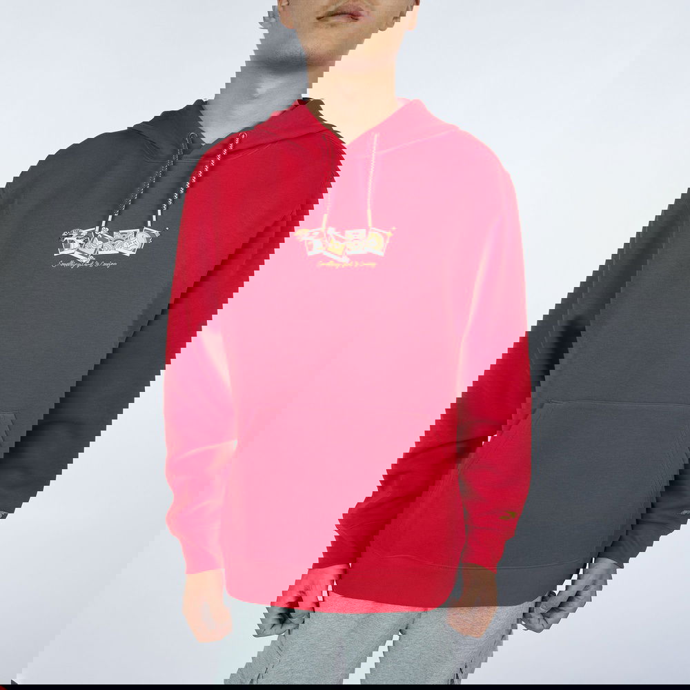 Anta CNY Good Luck Erkek Kırmızı Hoodie