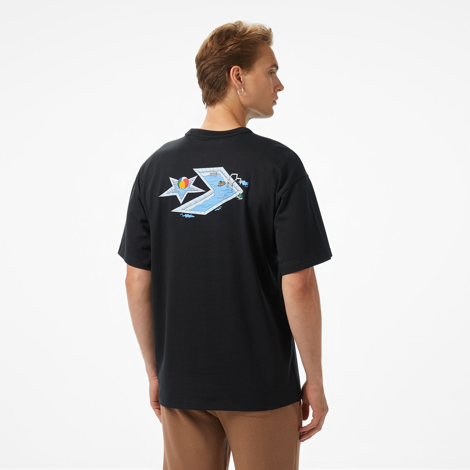 Converse Erkek Beyaz T-Shirt