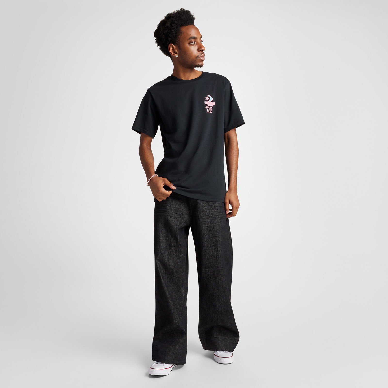 Converse Erkek Beyaz T-Shirt