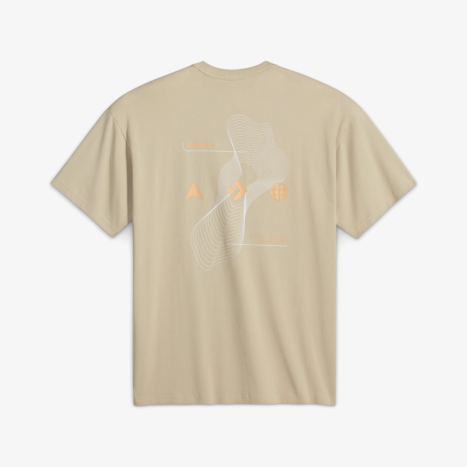 Converse Erkek Haki T-Shirt
