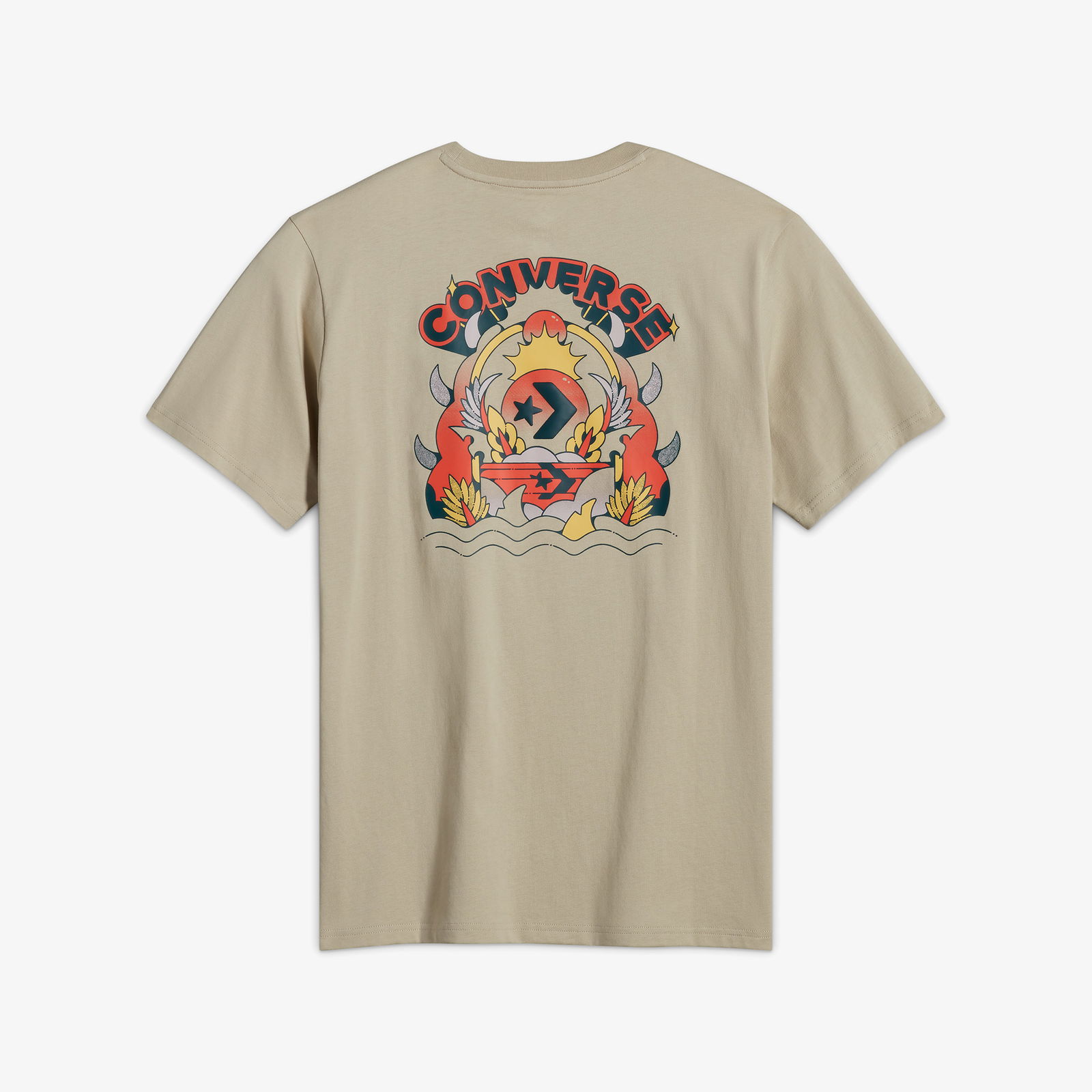 Converse Erkek Haki T-Shirt