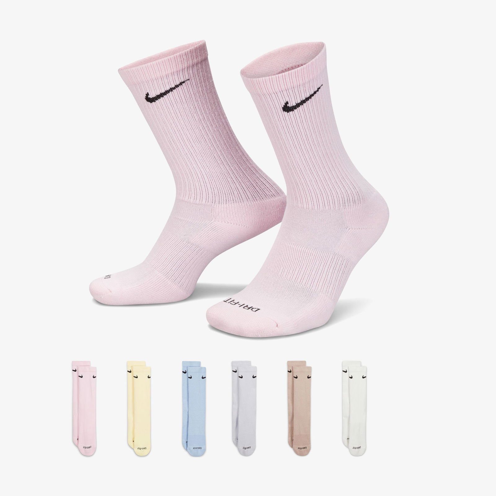 Nike Everyday Plus Cushioned Erkek Renkli Çorap