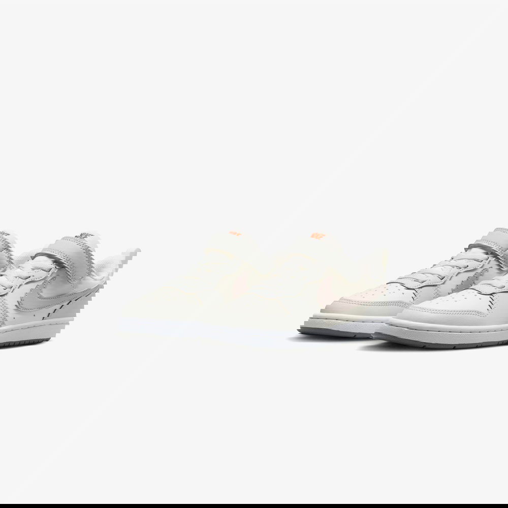 Nike Court Borough Low Recraft Çocuk Beyaz Basketbol Ayakkabısı