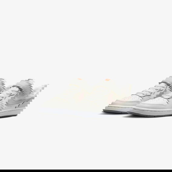Nike Court Borough Low Recraft Çocuk Beyaz Basketbol Ayakkabısı