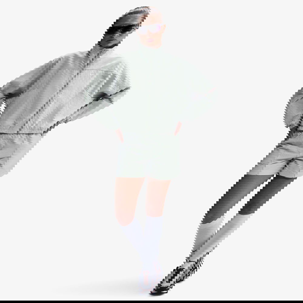 Nike Sportswear Everything Wovens Kadın Gri Ceket