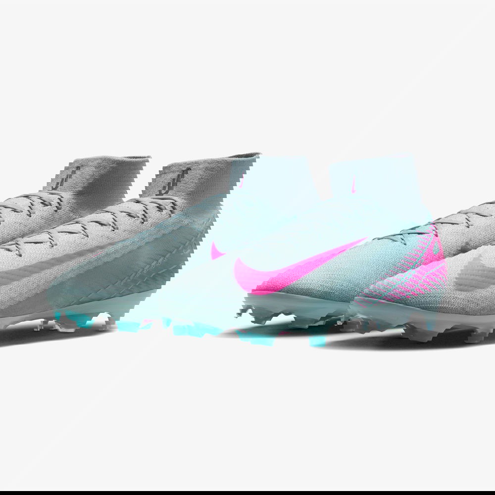 Nike Mercurial Superfly 10 Elite Erkek Yeşil Çim Saha Kramponu
