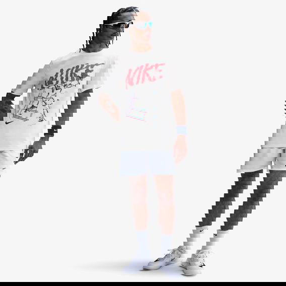 Nike Court Erkek Beyaz Tenis T-Shirt