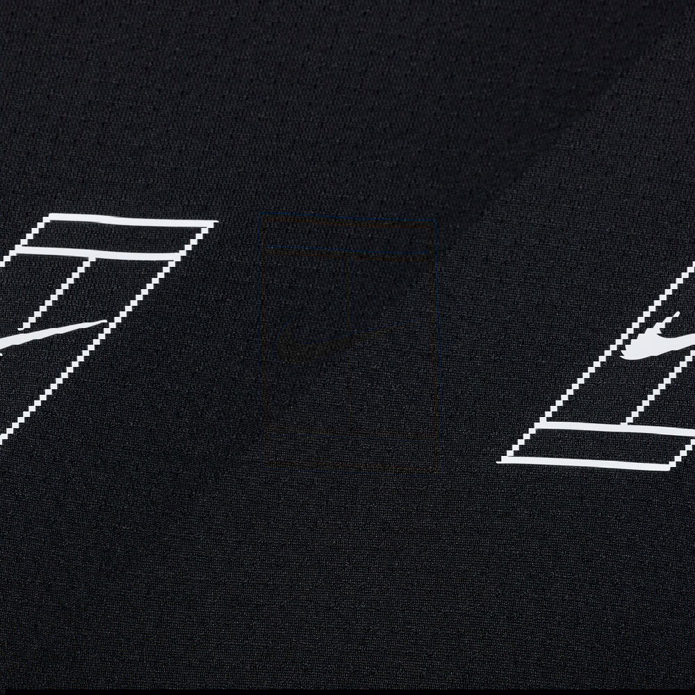 Nike Court Advantage Erkek Siyah Tenis Polo