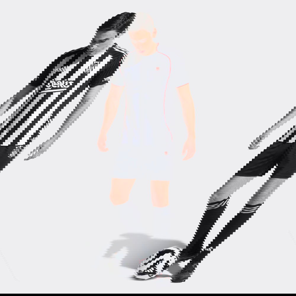 adidas Beşiktaş JK 25-26 Erkek Siyah Futbol Şortu