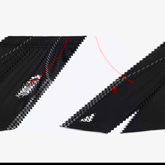 adidas Beşiktaş JK 25-26 Çocuk Siyah Futbol Şortu