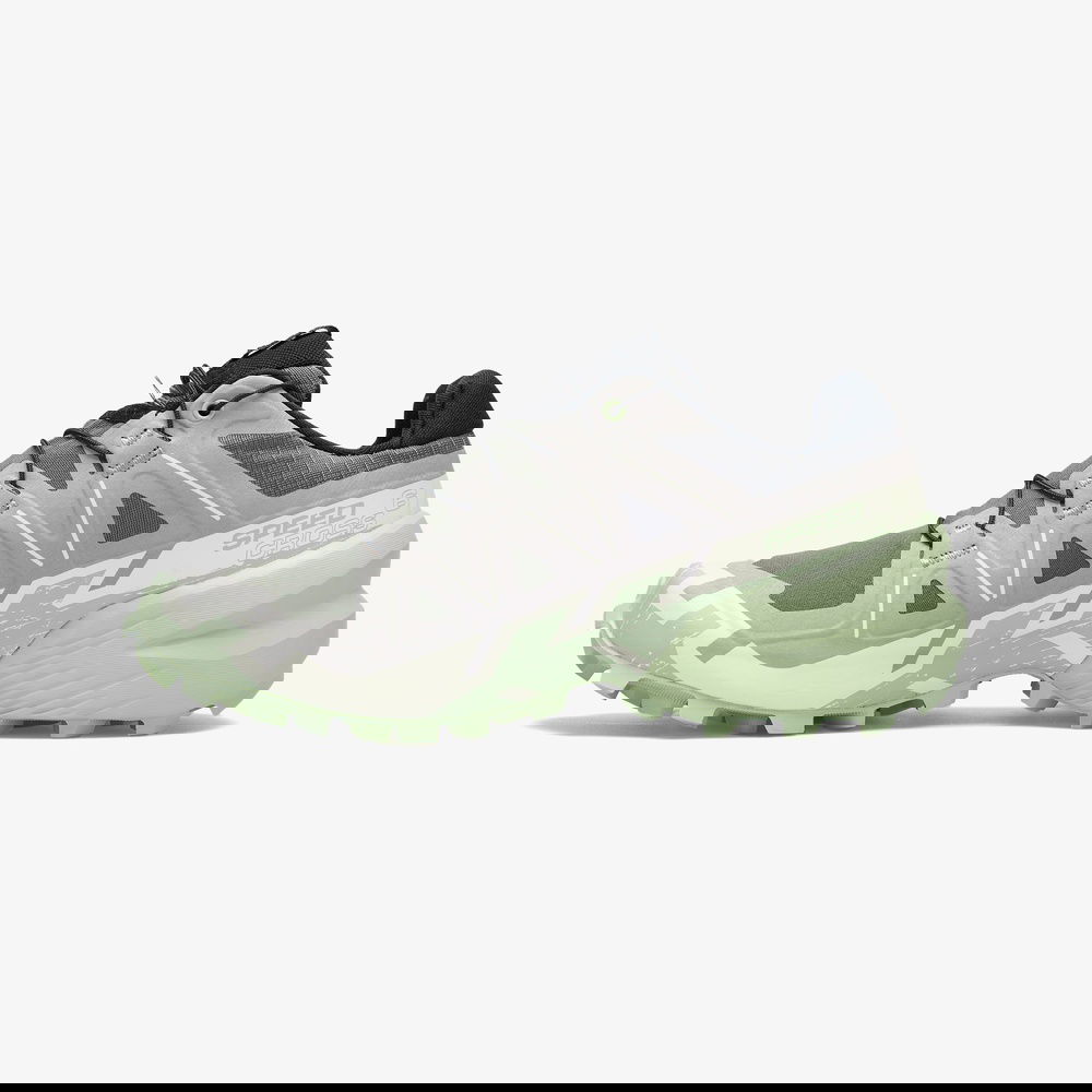 Salomon Speedcross 6 Kadın Gri Koşu Ayakkabısı
