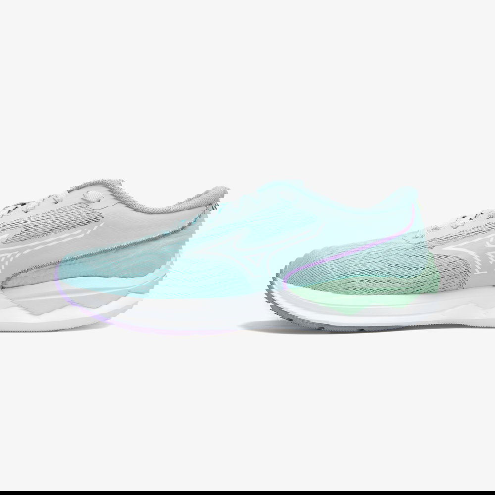 Mizuno Wave Revolt 3 Kadın Gri Koşu Ayakkabısı