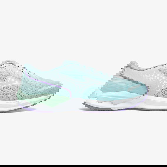 Mizuno Wave Revolt 3 Kadın Gri Koşu Ayakkabısı