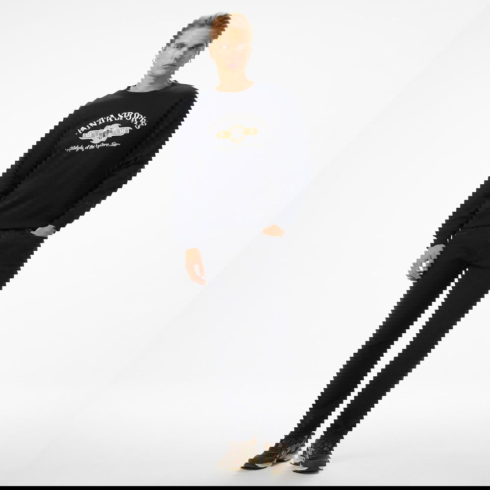 Anta Sports Club Erkek Siyah Sweatshirt