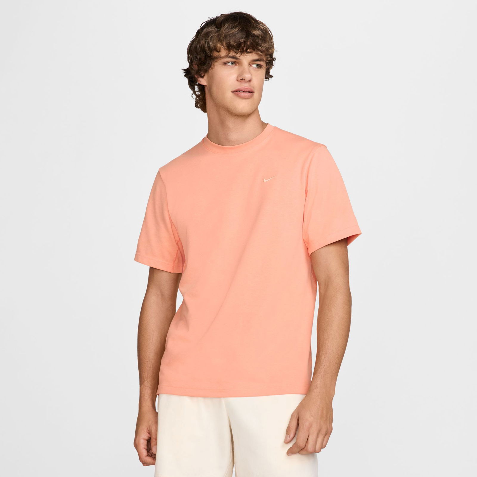 Nike Sleeve Top Erkek Turuncu Antrenman T-Shirtü