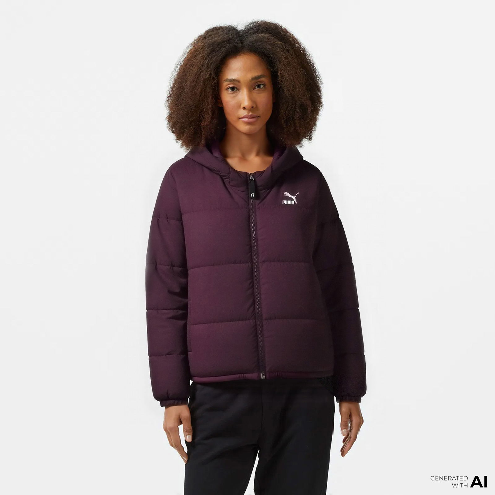Puma Classic Kadın Mor Outdoor Mont