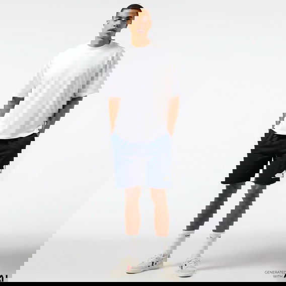 adidas Essentials Logo Erkek Mavi Antrenman Şort