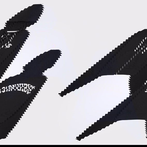 Converse Kadın Fermuarlı Siyah Eşofman Üstü