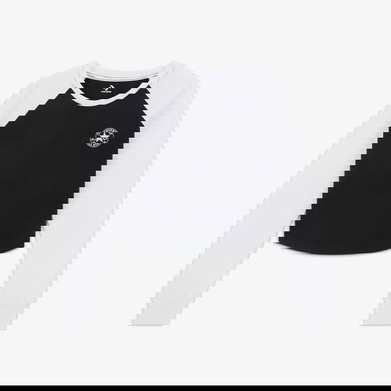 Converse Kadın Renk Bloklu  Siyah Sweatshirt