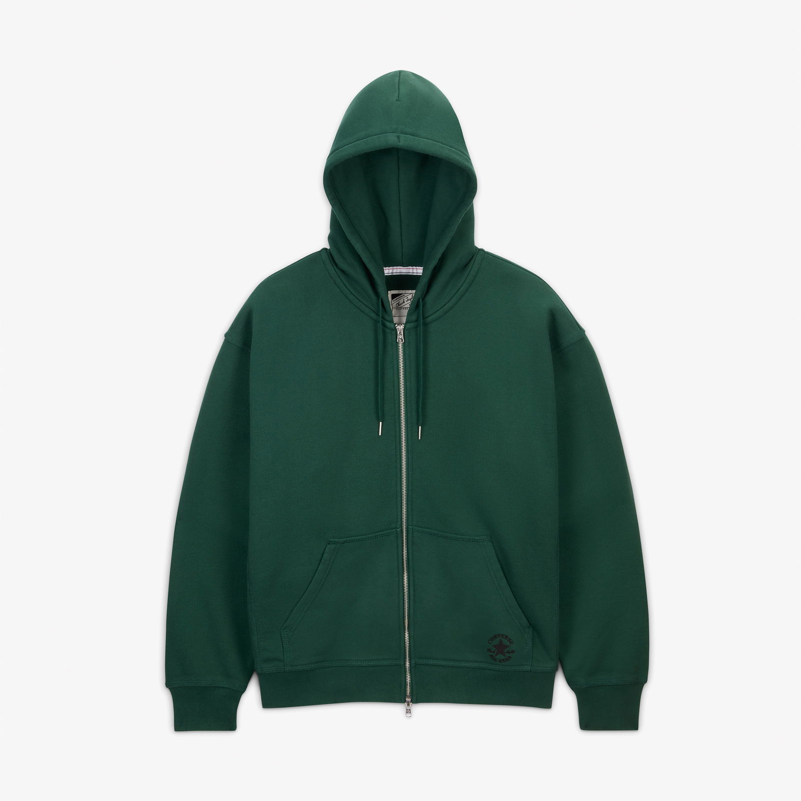 Converse Unisex Siyah Fermuarlı Eşofman Üstü