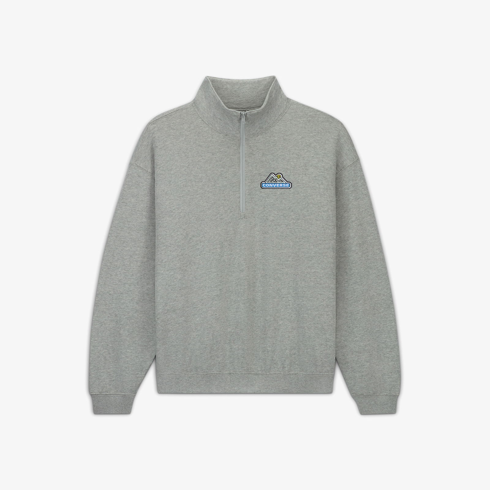 Converse Classic Erkek Gri Sweatshirt