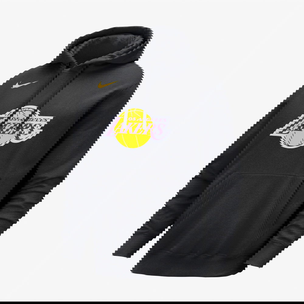 Nike Los Angeles Lakers Club Nba Pullover Erkek Siyah Günlük Sweatshirt