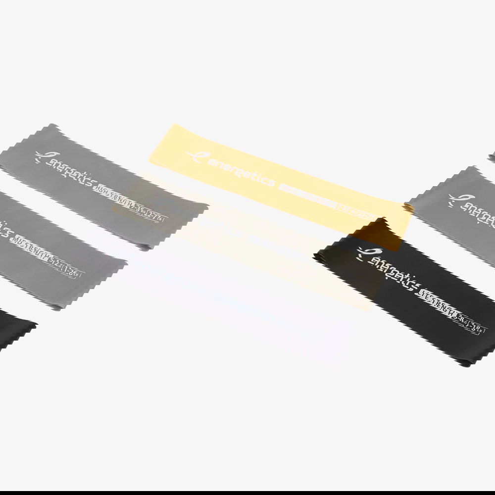 Energetics Mini Bands Set Pro 1.0 Unisex Siyah Antrenman Aksesuarı