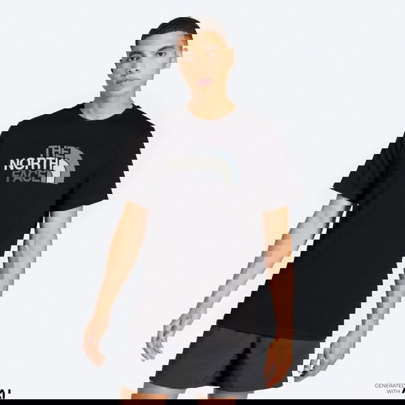 The North Face Ss Easy Erkek Siyah T-Shirt