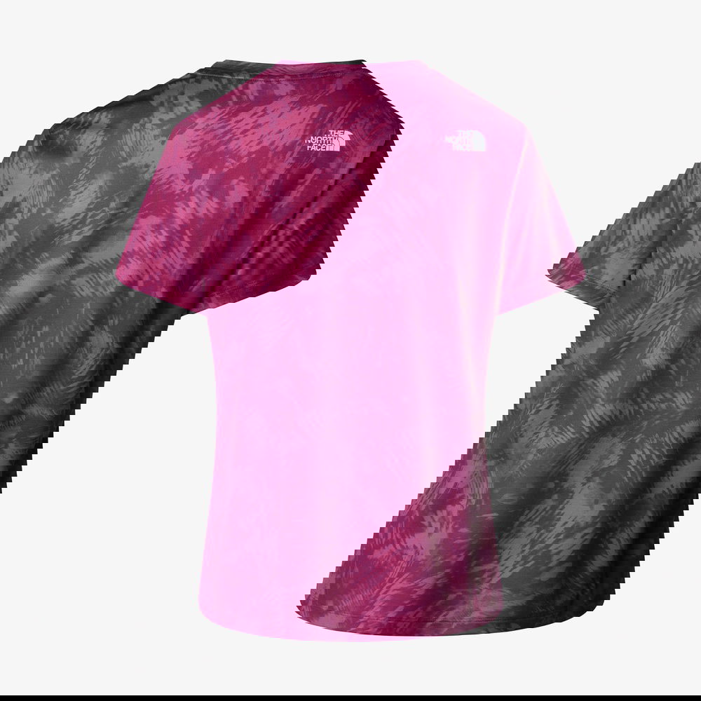The North Face Flex S/S Reg Aop Kadın Pembe T-Shirt