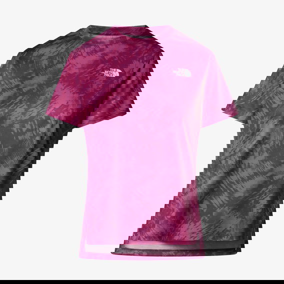 The North Face Flex S/S Reg Aop Kadın Pembe T-Shirt