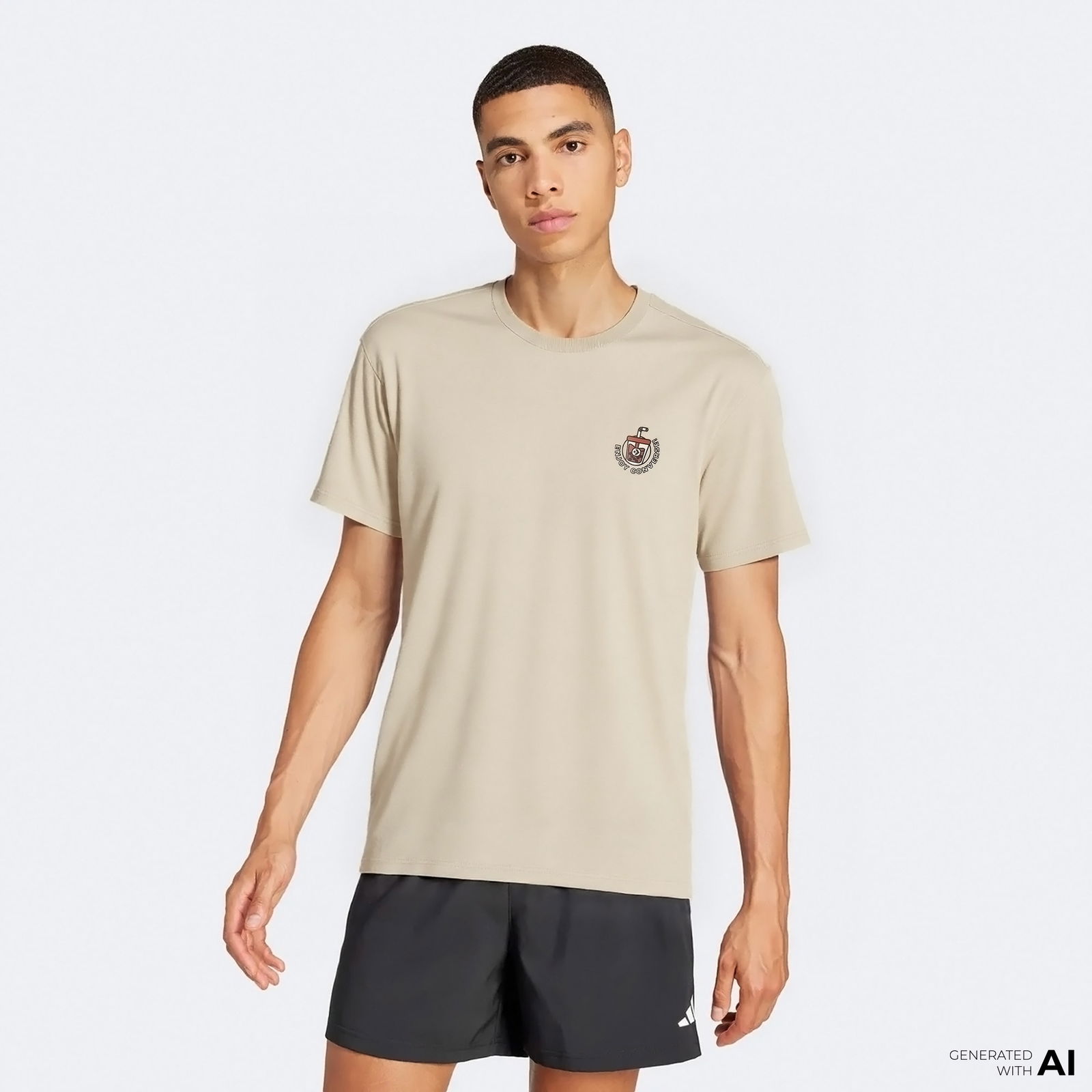 Converse Erkek Beyaz T-Shirt